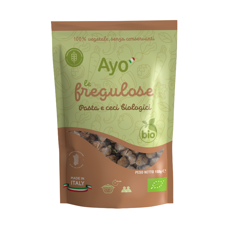 Pasta e ceci biologici