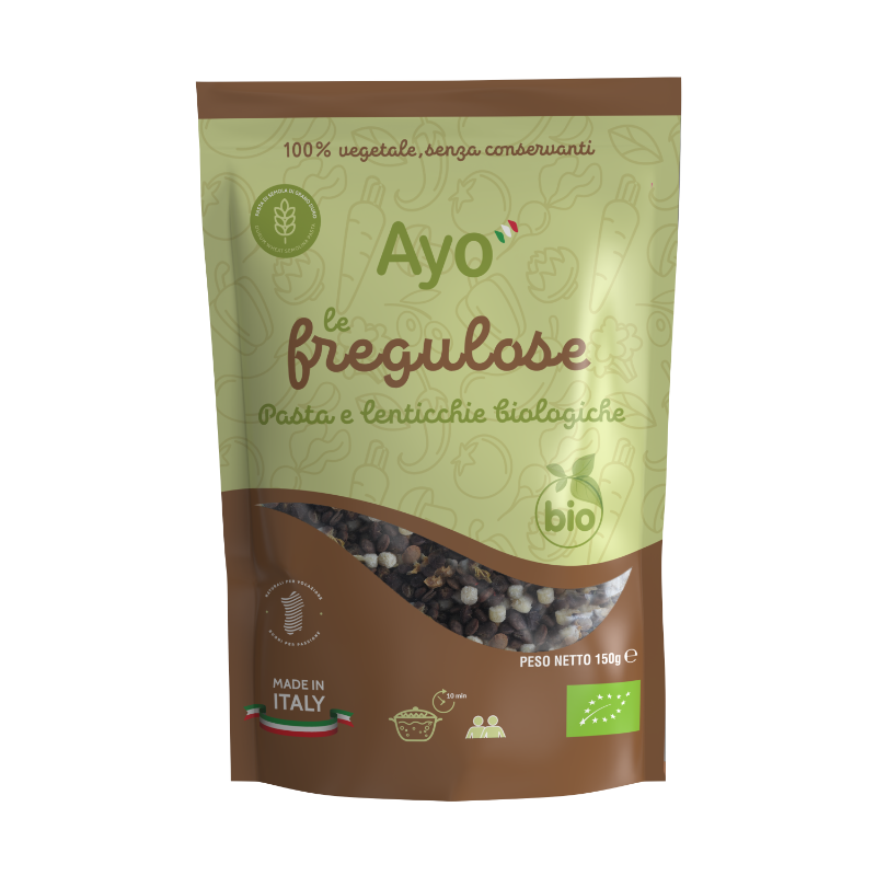 Pasta e lenticchie biologiche