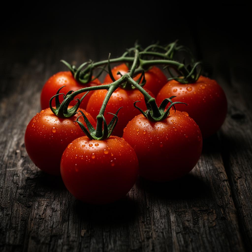 Pomodori sardi sul ramo