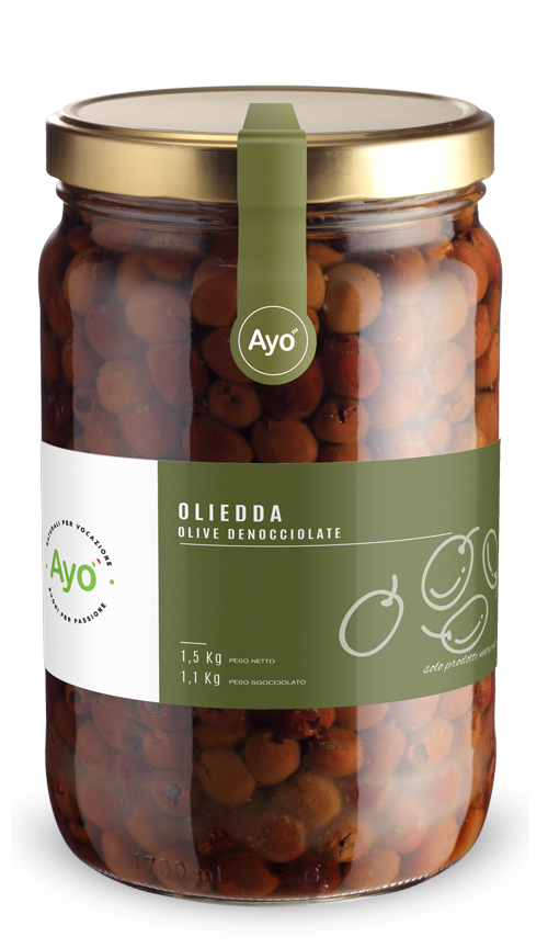 Oliedda olive denocciolate