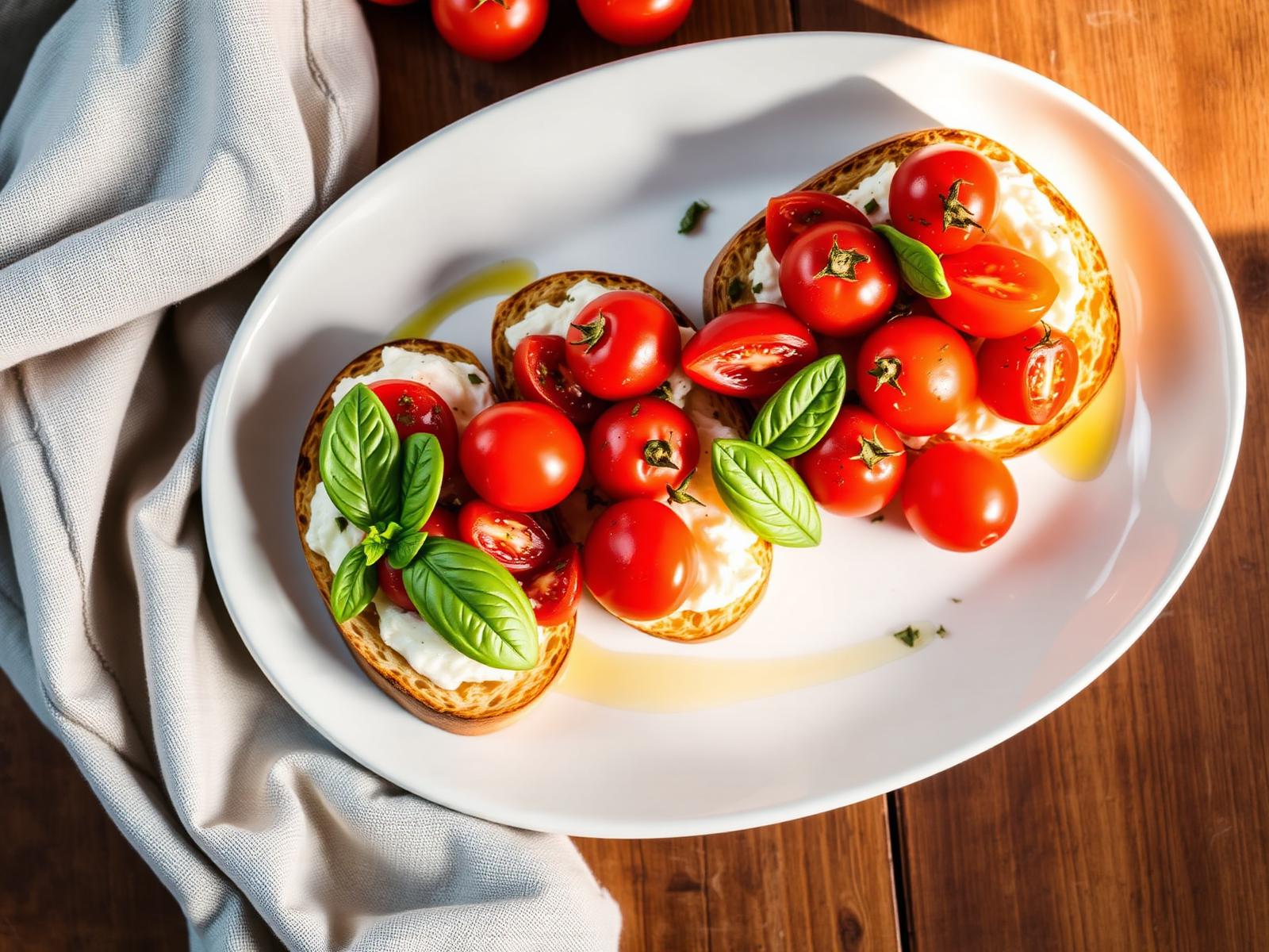 Bruschetta ai pomodori secchi